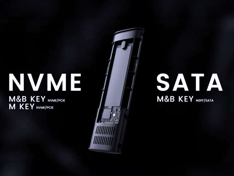 M.2 SSD의 두 가지 타입: SATA와 NVMe